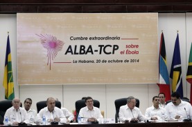 La Habana organizó una Cumbre extraordinaria del ALBA para abordar el tema del ébola