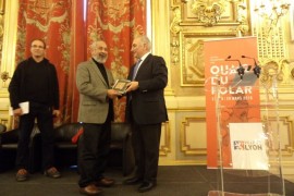 AA Padura recibe este año Le Grand Prix de la Ville de Lyon, en Francia 1