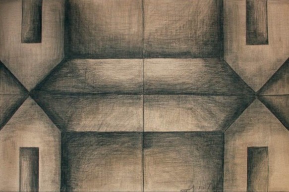 NIeto-Que-es-lo-que-le-da-al-tiempo-su-densidad-(I-de-IV)-(carbón-sobre-lino,-2014)