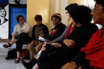 La tertulia Reyita es un espacio trimestral organizado por el grupo Afrocubanas. Foto: Jorge Luis Baños, IPS-Cuba