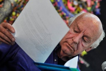 Eduardo Galeano en la Casa de las Américas