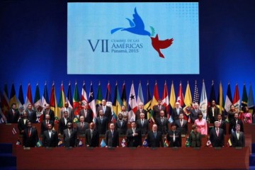 Una de las fotos de familia de la VII Cumbre de las Américas, realizada el 10 y el 11 de abril en la capital de Panamá.