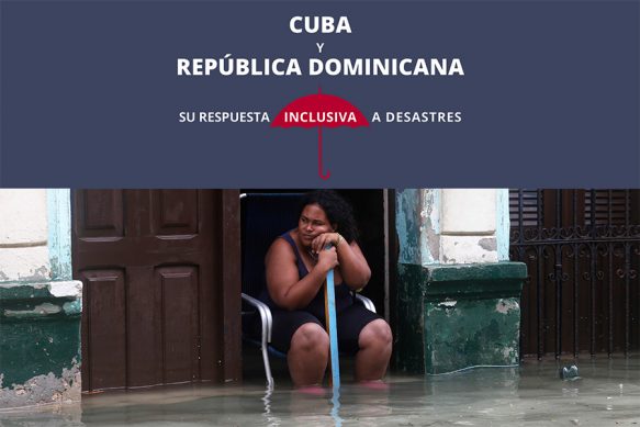 Portada Folleto Cuba y República Dominicana Respuesta inclusiva a desastres