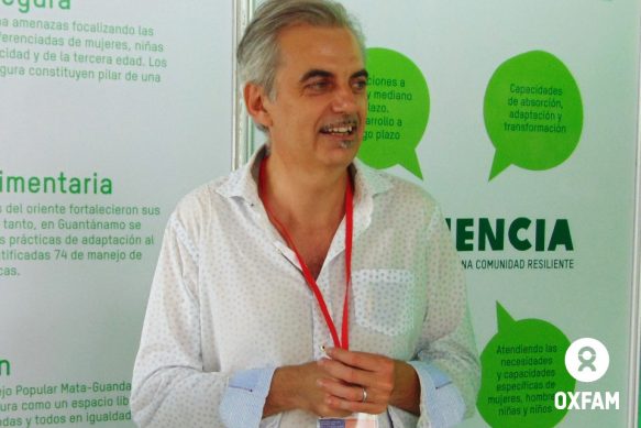Jérôme Fauré director Oxfam en Cuba