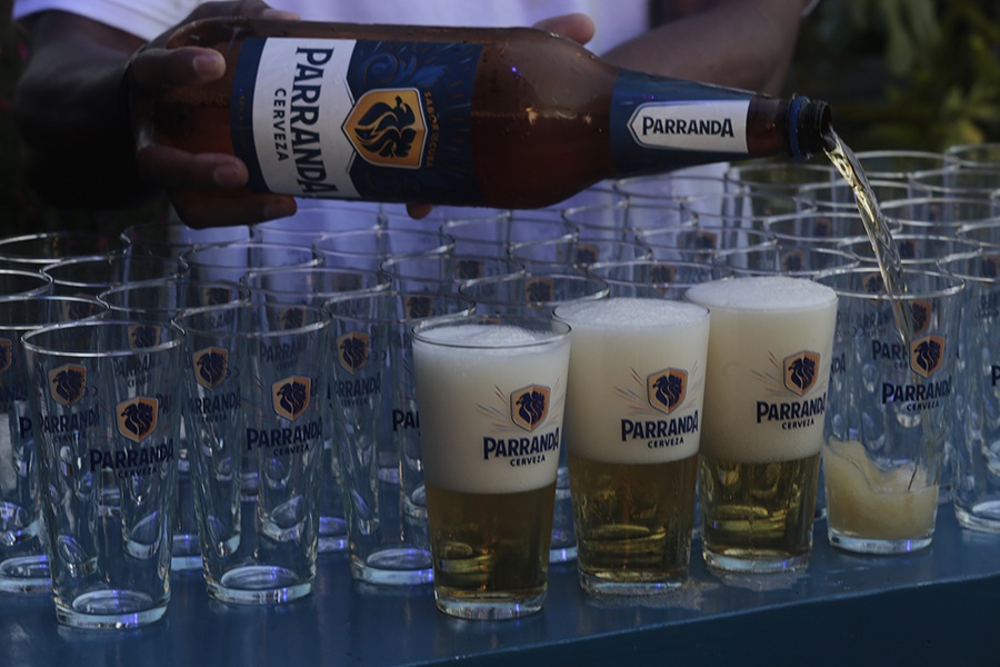 Presentacion de la Cerveza Parranda en el Yarini Bar del proyectpo Gorria, San Isidro, La Habana, Cuba. 19 de julio de 202