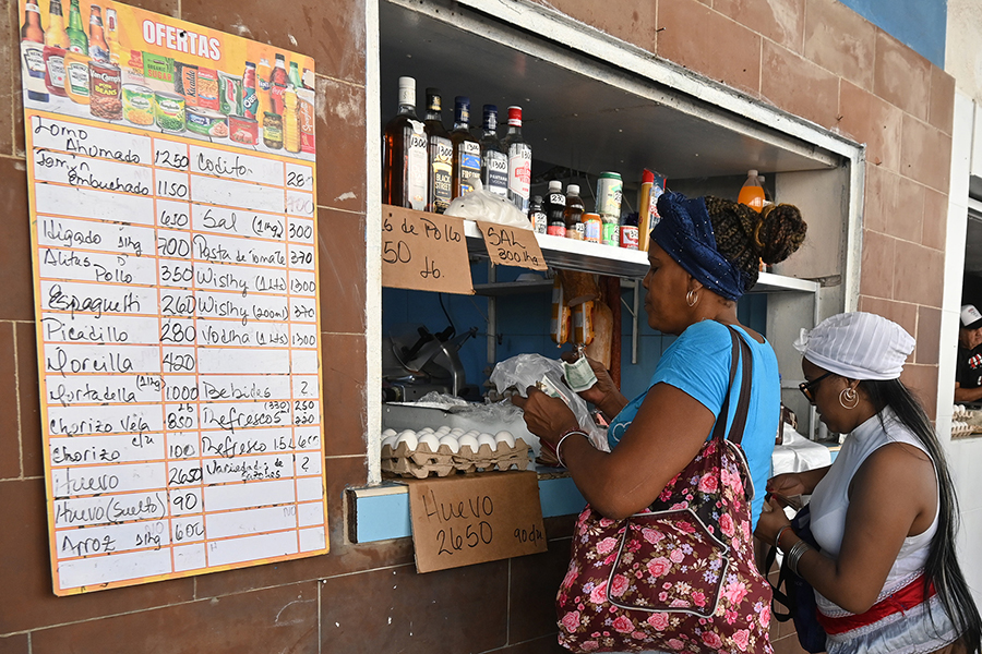 La inflación es uno de los principales desafíos económicos de Cuba